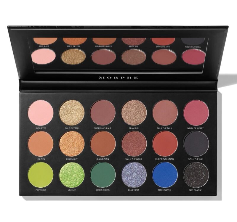 Paleta de Sombras - Morphe - Make it Black