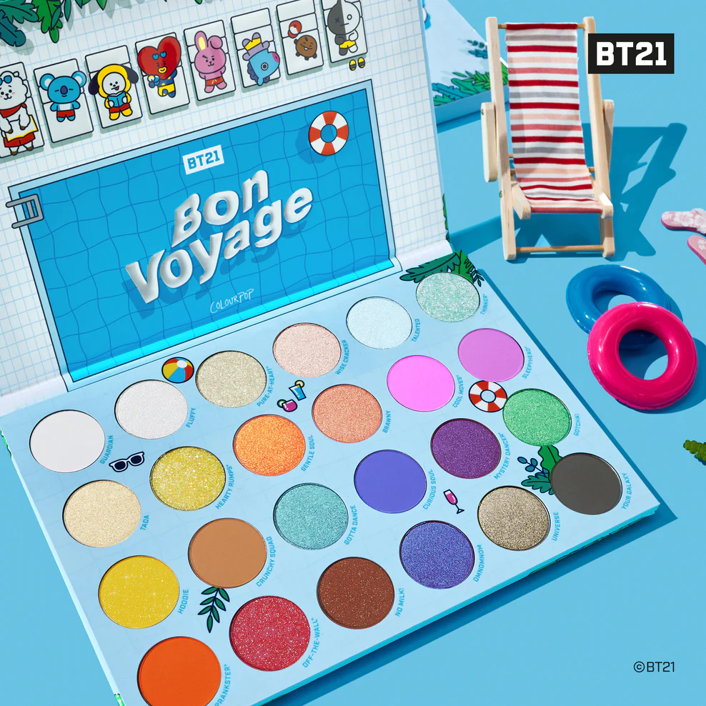 ****BT21 / BTS with ColourPop PR deals Collection****