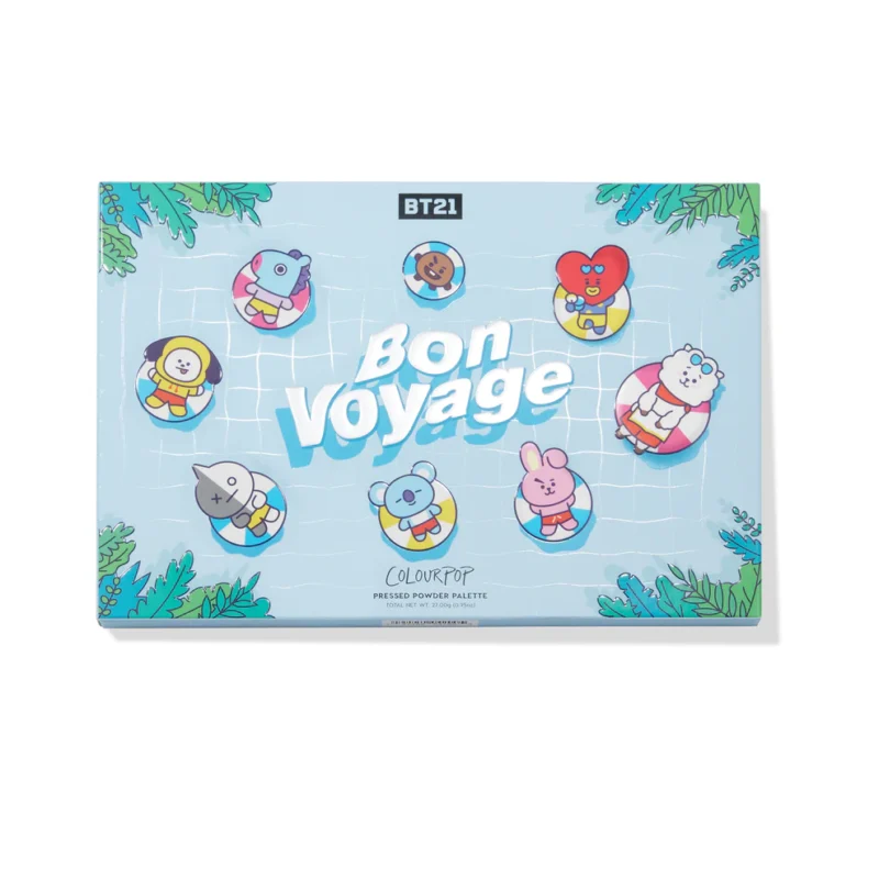 Paleta de Sombras - ColourPop X BT21 - Bon Voyage - Imagem 2