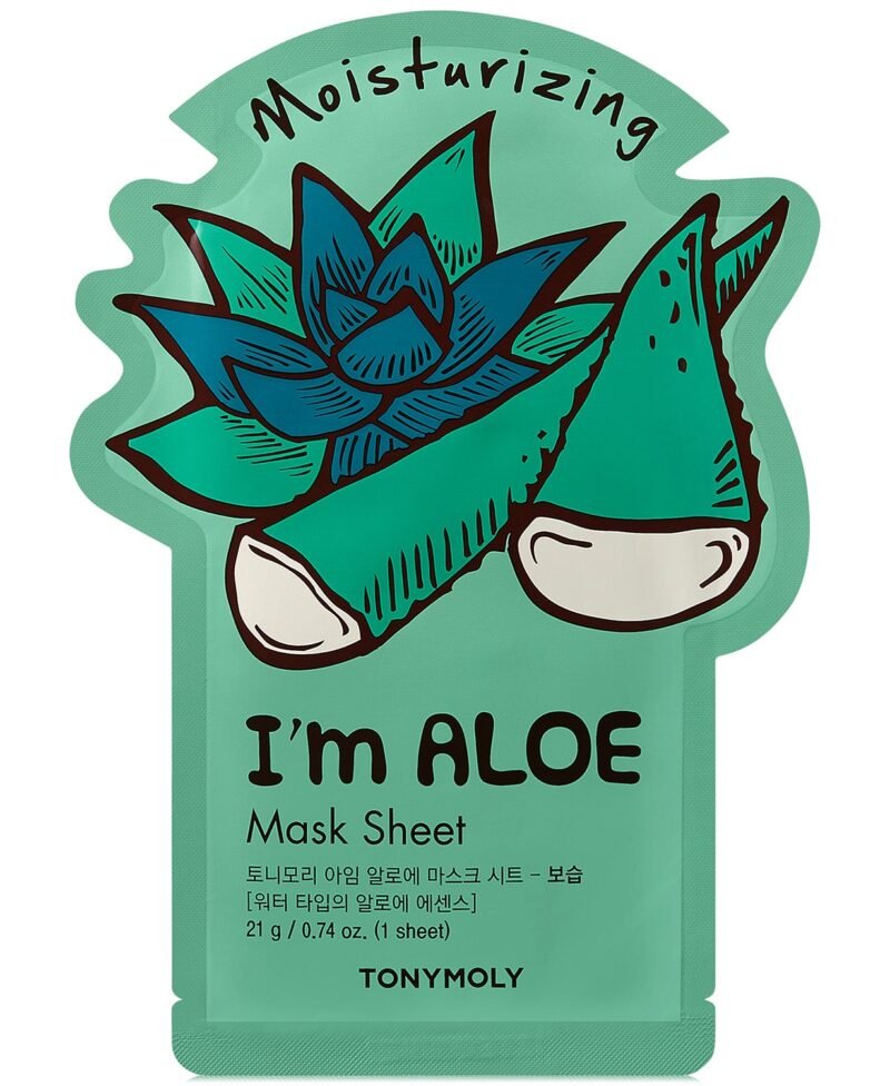 Máscara Facial Tony Moly - Mask Sheet - I'm Aloe – Moisturizing