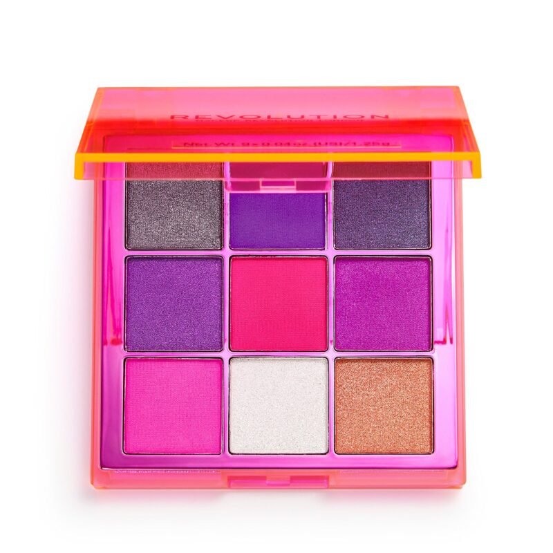 Paleta de Sombras - Revolution - Coleção Viva Neon - Party Vibes - Rosa - Imagem 3
