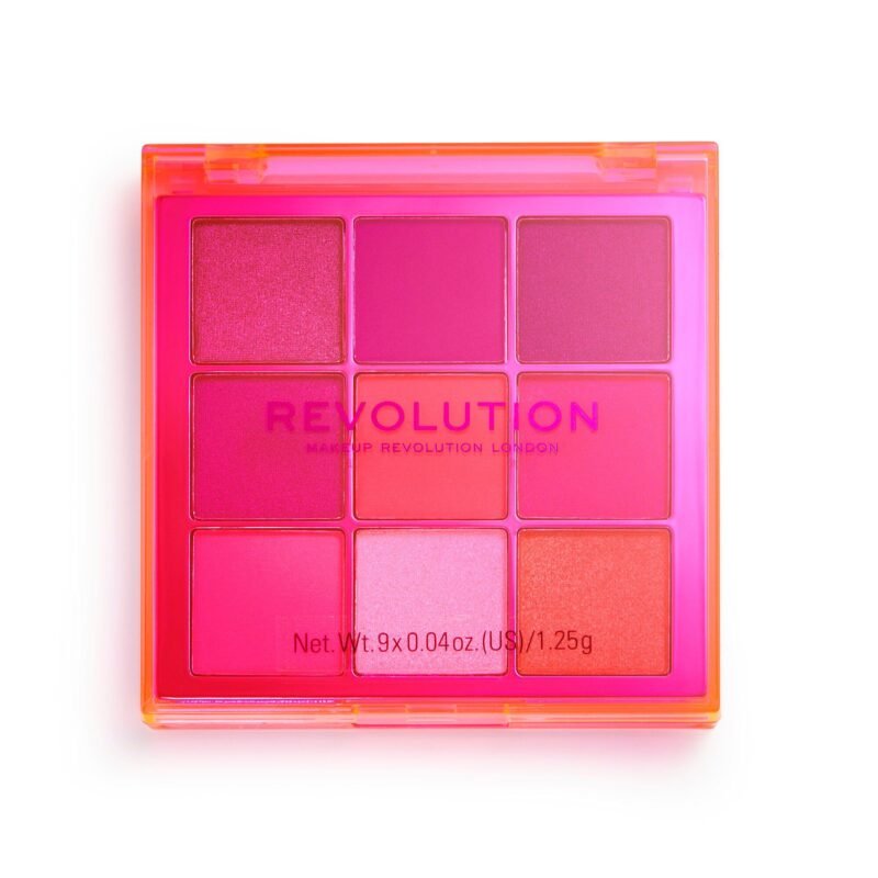 Paleta de Sombras - Revolution - Coleção Viva Neon - Party Vibes - Rosa - Imagem 2