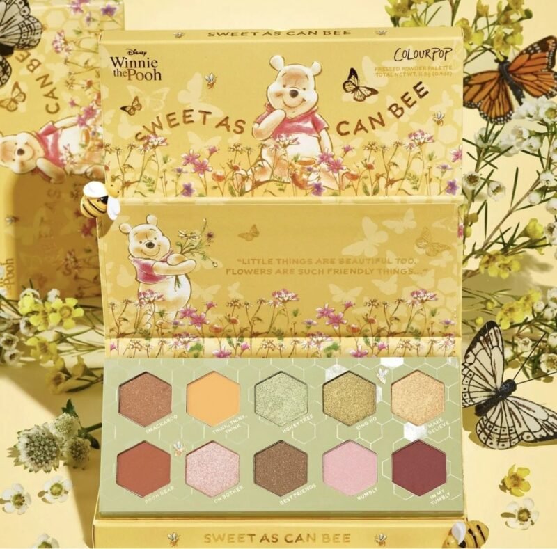 Paleta de Sombras - ColourPop X DIsney - Winnie the Pooh - Sweet As Can Bee