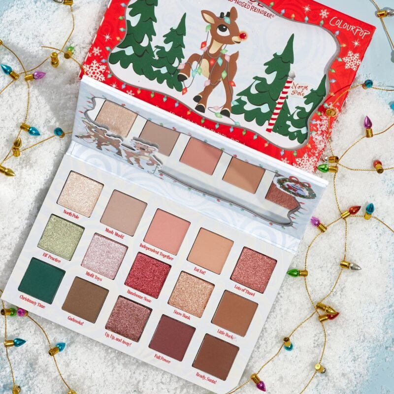 Paleta de Sombras - ColourPop X Rudolph - Rudolph the Red-Nosed Reindeer