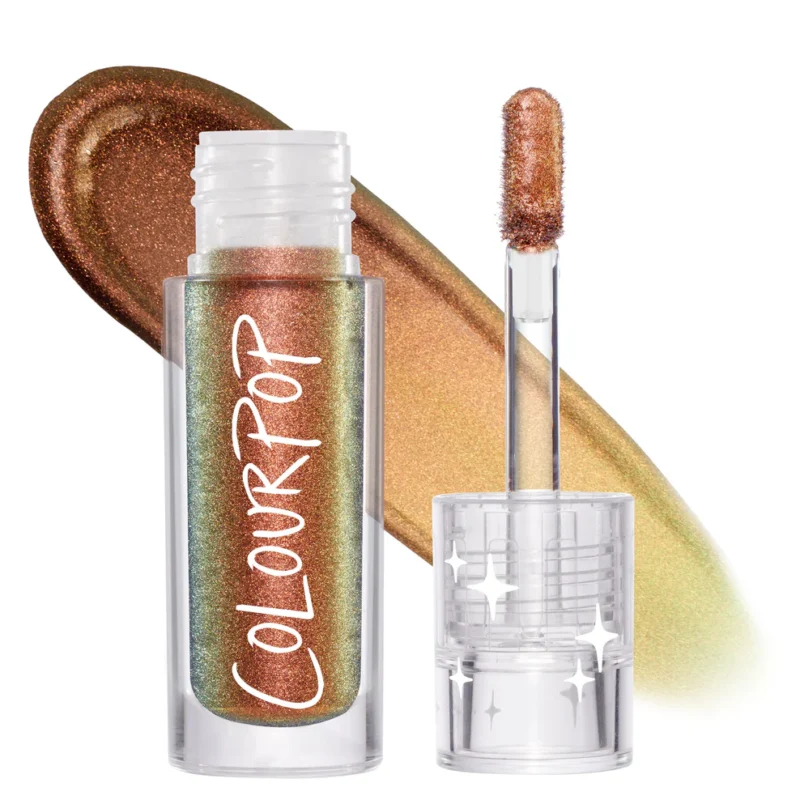 Sombra Líquida - ColourPop - Chrome Eyeshadow - Decode