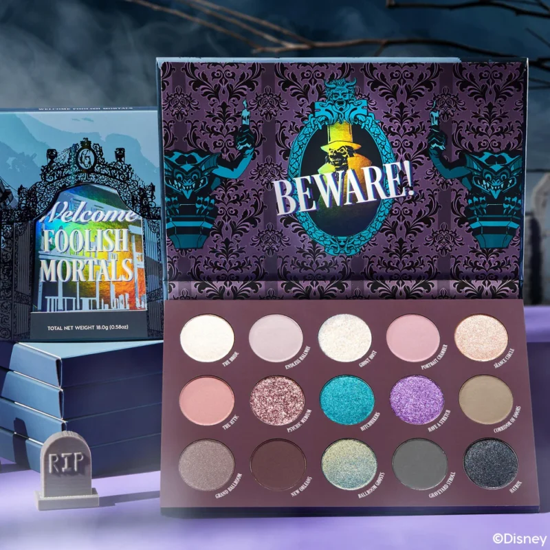 Paleta de Sombras - ColourPop X Disney - Haunted Mansion - Welcome Foolish Mortals - Imagem 5